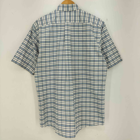 エルエルビーン L.L.Bean 半袖 ボタンダウン チェックシャツ メンズ 15-REG