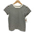 アニエスベー agnes b. PARIS クルーネック ボーダー S/S Tシャツ レディース T1