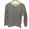 アニエスベー agnes b. PARIS クルーネック ボーダー L/S Tシャツ レディース T1