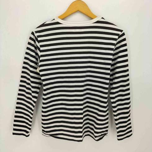 アニエスベー agnes b. PARIS クルーネック ボーダー L/S Tシャツ レディース T1