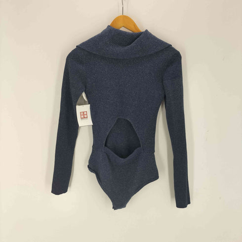 シールームリン Sea Room lynn リネンコンビBig collar BODYスーツ レディース JPN:M