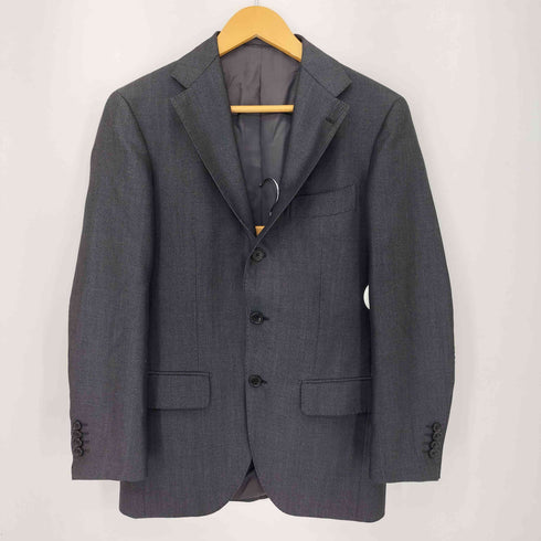 ブリッラペルイルグースト BRILLA per il gusto DORMEUIL ウールモヘヤ ピンヘッド スーツ メンズ 44
