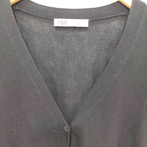 ザラ ZARA アクリルカーディガン メンズ L