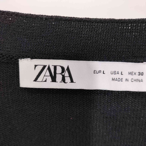 ザラ ZARA アクリルカーディガン メンズ L