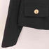 ザラ ZARA ROUND NECK PIQUÉ BLAZER レディース M