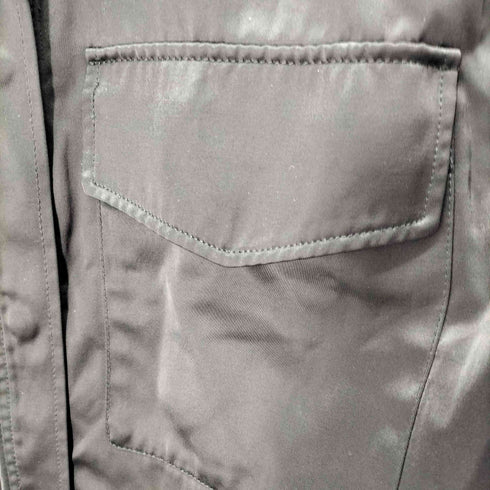 ザラ ZARA スナップボタンサテンドレープシャツ レディース import:XS