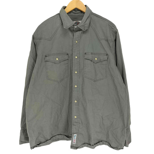 COWBOY コットンウエスタンワークシャツ メンズ XL