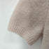 ザラ ZARA 刺繍デザインS/Sクロップドニット レディース import:M