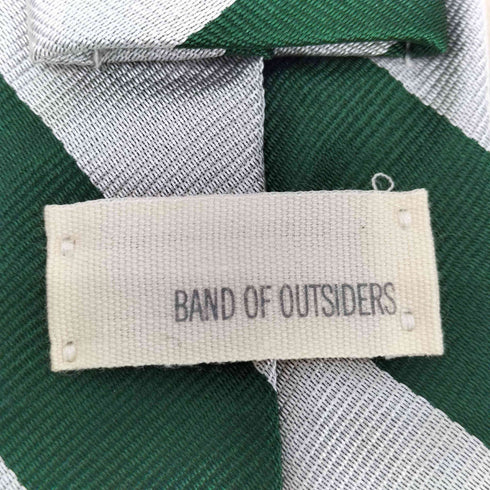 バンドオブアウトサイダーズ BAND OF OUTSIDERS USA製 シルクネクタイ メンズ