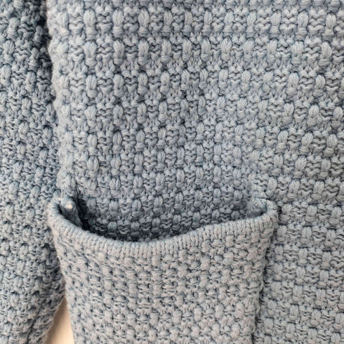 ザラ ZARA ニットツイードジャケット レディース import:M