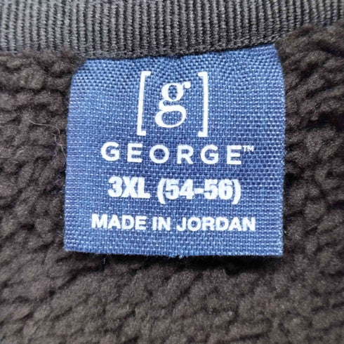 ジョージ GEORGE ビッグサイズ フリースベスト メンズ 3XL