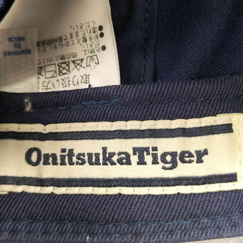オニツカタイガー ONITSUKA TIGER フロントロゴ6パネルキャップ メンズ FREE