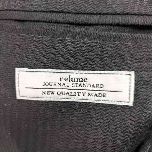 ジャーナルスタンダードレリューム JOURNAL STANDARD relume バスケットダブルブレスト ウォッシャブルジャケット メンズ JPN:L