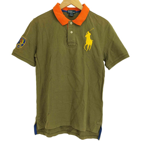 ポロラルフローレン POLO RALPH LAUREN 00s ビックポニー刺繍 半袖ポロシャツ レディース L