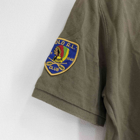 ポロラルフローレン POLO RALPH LAUREN 00s ビックポニー刺繍 半袖ポロシャツ レディース L