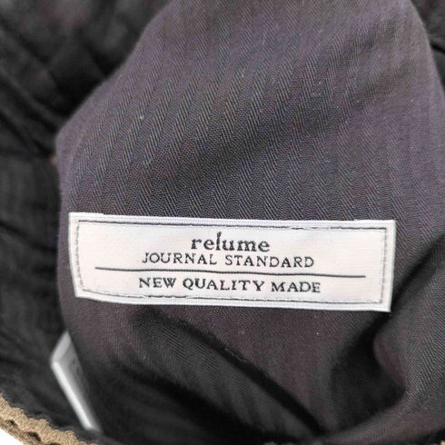 ジャーナルスタンダードレリューム JOURNAL STANDARD relume バスケット ベルテッド ウォッシャブルスラックス メンズ JPN:L