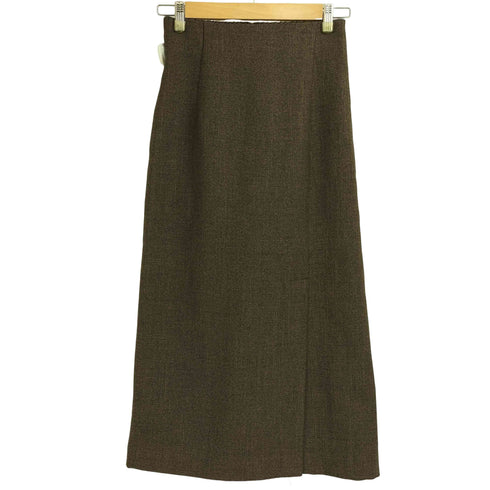 ロペピクニック Rope Picnic 24aw 裏起毛スリートーンツイードアイラインスカート レディース 38