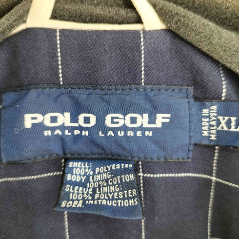 ポロゴルフラルフローレン POLO GOLF RALPH LAUREN スモールポニー刺繍 裏地チェック スイングトップ メンズ JPN:XL