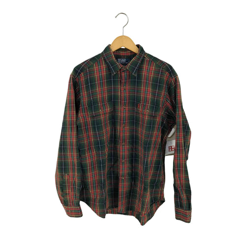 ポロバイラルフローレン Polo by RALPH LAUREN 90S WHITFIELD CLASSIC FIT ポニー刺繍 L/Sチェックシャツ メンズ JPN:L