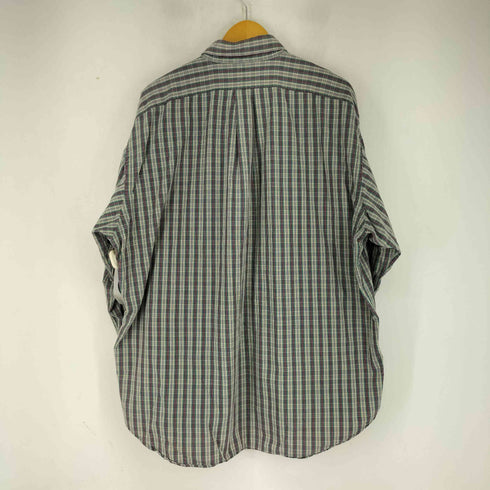 ラルフローレン RALPH LAUREN 90S BLAIRE スモールポニー刺繍 L/S BD チェックシャツ メンズ JPN:XL