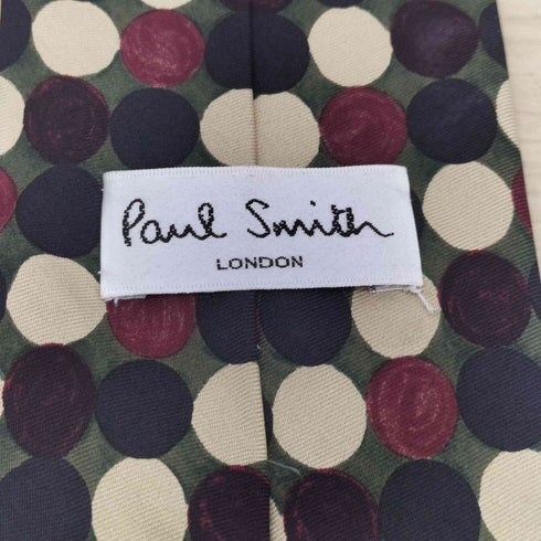 ポールスミス Paul Smith ドットコットンネクタイ メンズ