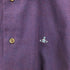ヴィヴィアンウエストウッドマン Vivienne Westwood MAN オーブ刺繍 起毛 ポリコットン L/S シャツ 襟芯 メンズ EUR:48