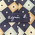 アニエスベー agnes b. 総柄 シルクネクタイ メンズ