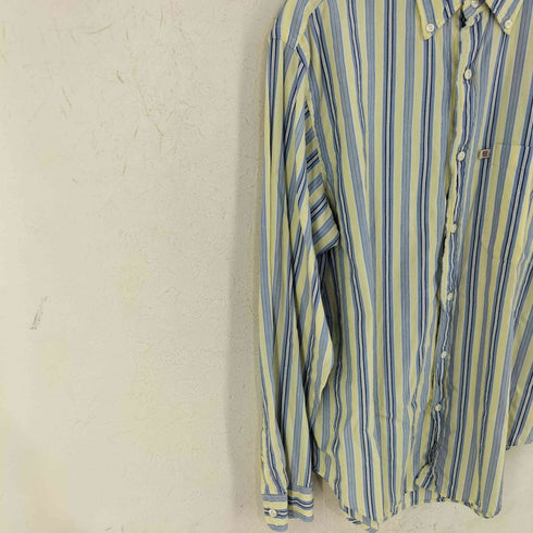 ラルフローレン RALPH LAUREN 90S コットンストライプ L/S BDシャツ メンズ JPN:S