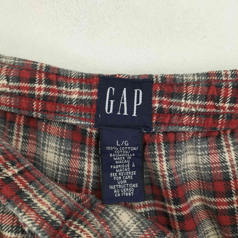 ギャップ Gap 00S チェックイージーパンツ メンズ JPN:L