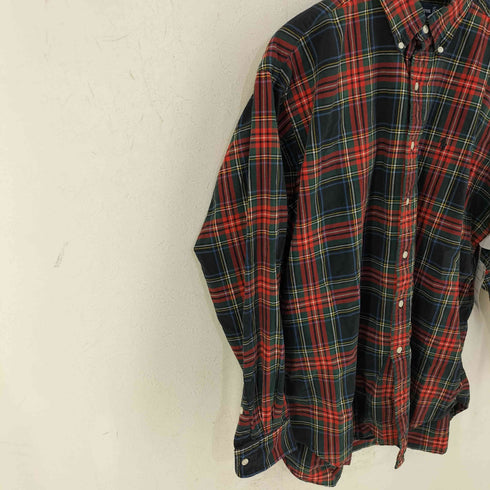 ラルフローレン RALPH LAUREN 90S BLAKE ポニー刺繍L/Sチェックシャツ メンズ JPN:L