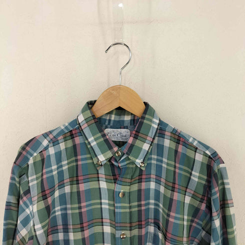 COVE CREEK MADE IN USA ポリコットンL/Sチェックシャツ メンズ JPN:L