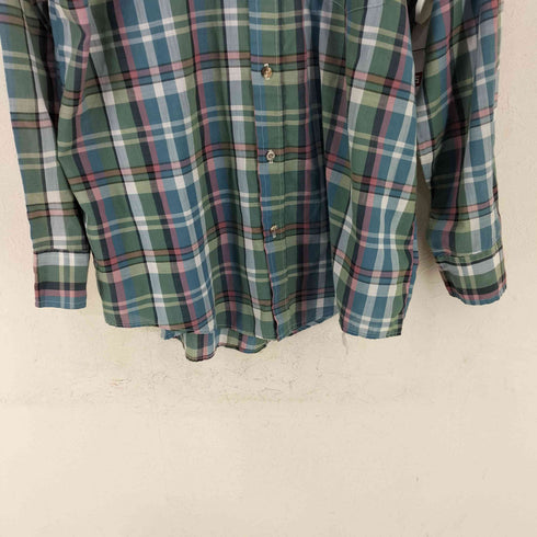 COVE CREEK MADE IN USA ポリコットンL/Sチェックシャツ メンズ JPN:L