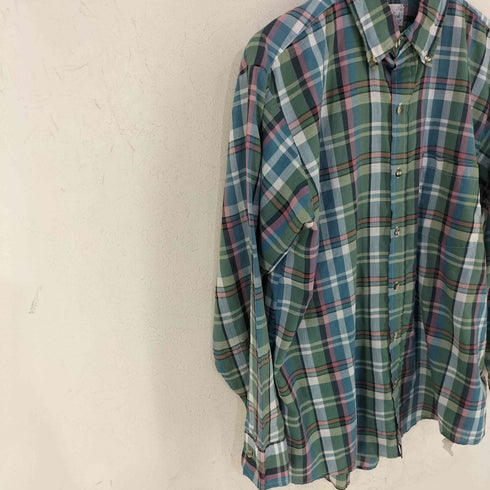 COVE CREEK MADE IN USA ポリコットンL/Sチェックシャツ メンズ JPN:L
