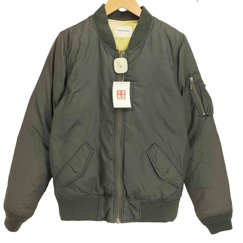 アーバンリサーチ URBAN RESEARCH 裏地カモ 総柄 MA1 ダウン ブルゾン メンズ 38
