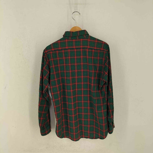 ペンドルトン PENDLETON 70S MADE IN USA ウールL/S チェックシャツ メンズ JPN:M