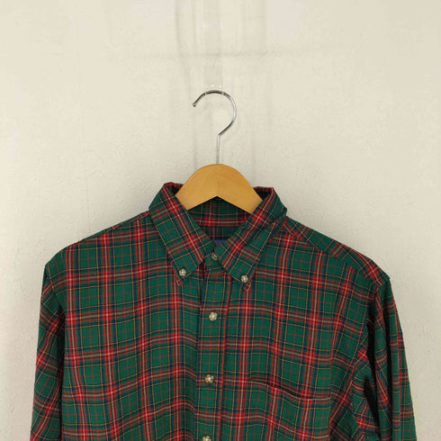 ペンドルトン PENDLETON 70S MADE IN USA ウールL/S チェックシャツ メンズ JPN:M