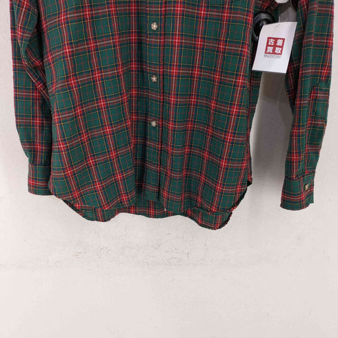 ペンドルトン PENDLETON 70S MADE IN USA ウールL/S チェックシャツ メンズ JPN:M