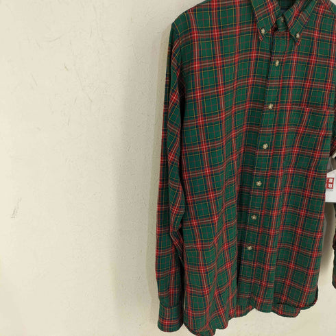 ペンドルトン PENDLETON 70S MADE IN USA ウールL/S チェックシャツ メンズ JPN:M