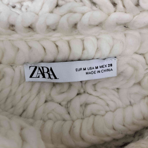 ザラ ZARA ウールブレンドテクスチャーコート レディース JPN:M