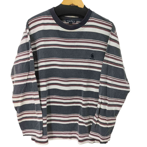 ノーティカ NAUTICA マルチボーダーカットソー メンズ JPN:L