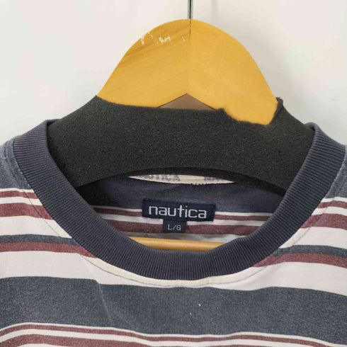 ノーティカ NAUTICA マルチボーダーカットソー メンズ JPN:L