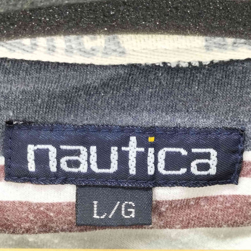 ノーティカ NAUTICA マルチボーダーカットソー メンズ JPN:L