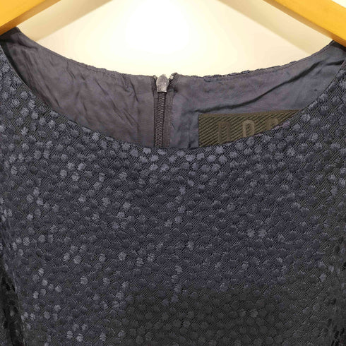 ヌーイ nooy ドット刺繍 ノースリーブ ワンピース レディース