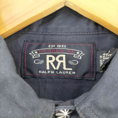 ダブルアールエルラルフローレン RRL RALPH LAUREN コットンL/Sウエスタンシャツ メンズ JPN:XS