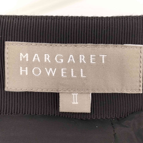 マーガレットハウエル MARGARET HOWELL ウール ミディアム スカート レディース JPN:2