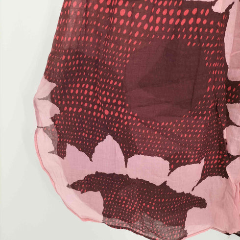 マリメッコ marimekko 花柄 ノースリーブ シャツ ワンピース レディース JPN:M