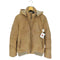 ユナイテッドアローズ UNITED ARROWS シープレザー 切替 2WAY フーデッド ダウン ジャケット メンズ JPN:L
