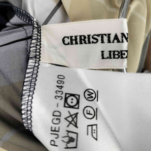 クリスチャンオジャール CHRISTIAN AUJARD チェックロングシャツワンピース レディース