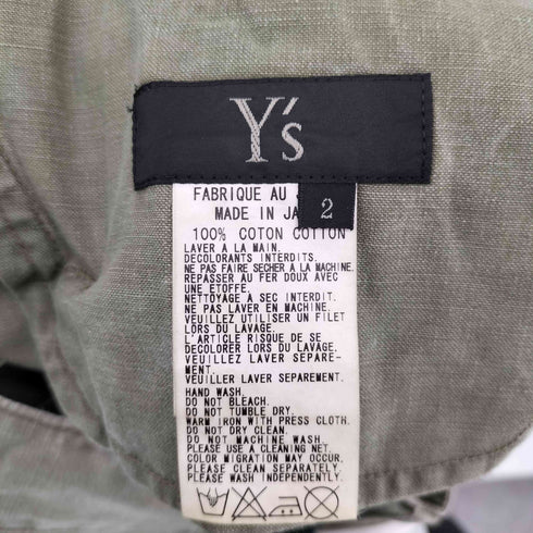 ワイズ Ys 00S マリン ミリタリパンツ レディース JPN:2
