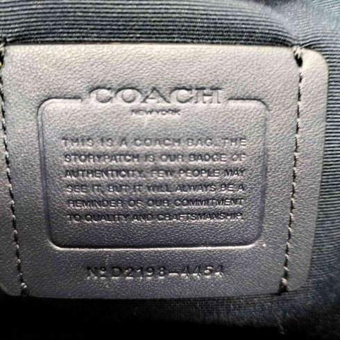 コーチ COACH フロントロゴレザートートバッグ レディース